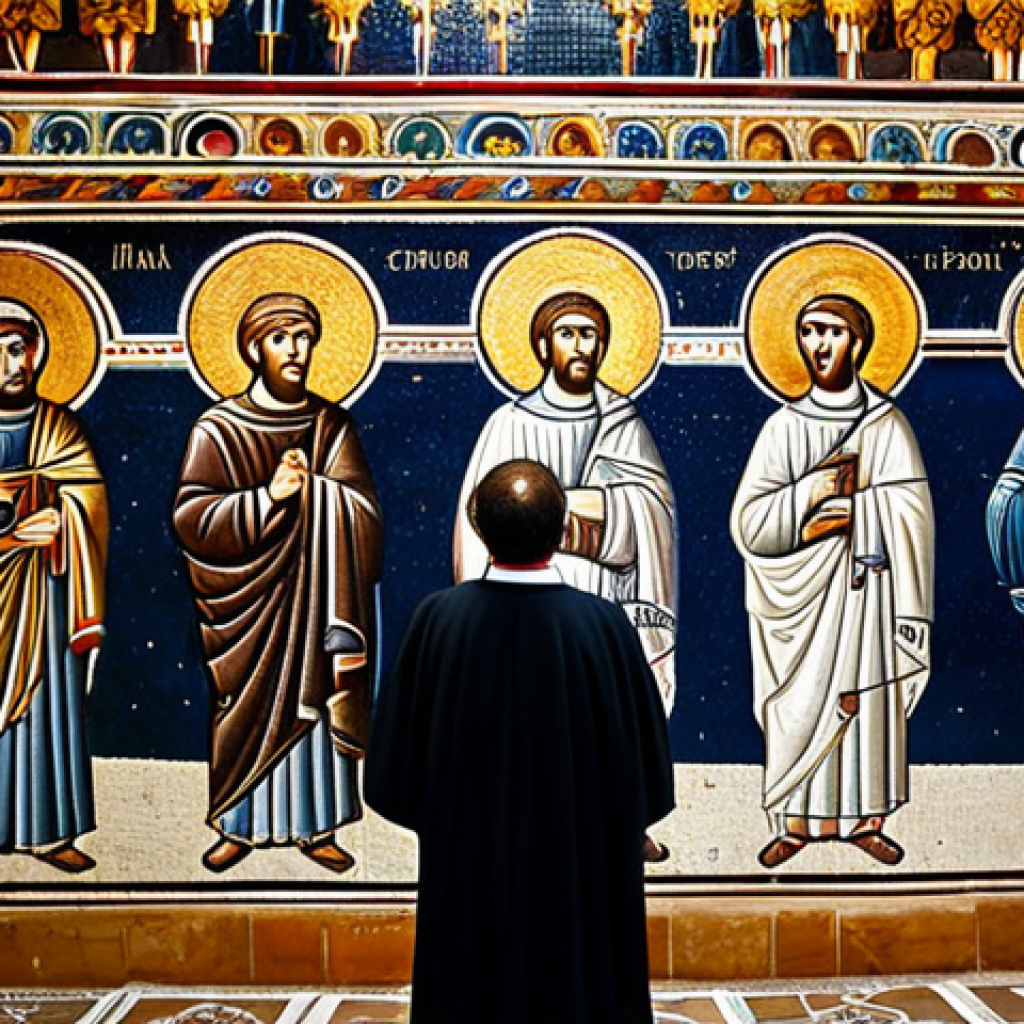 기독교 국가별 전파 과정 - Byzantine Mosaic Inspiration**

"Interior of the Duomo di Monreale in Sicily, Italy, featuring stunn...