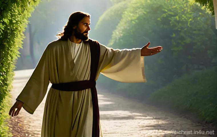 기독교의 주요 교리 - **Divine Embrace: The Trinity and Community's Heart**
    A vibrant and heartwarming image depicting...